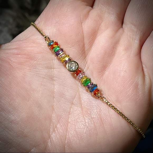 Rainbow Slider Bracelet - Picture 2 of 4